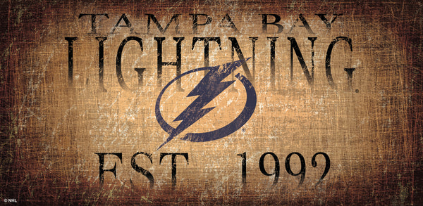 Wholesale NHL / H0746-Historic 6x12 / H0746-Tampa Bay Lightning