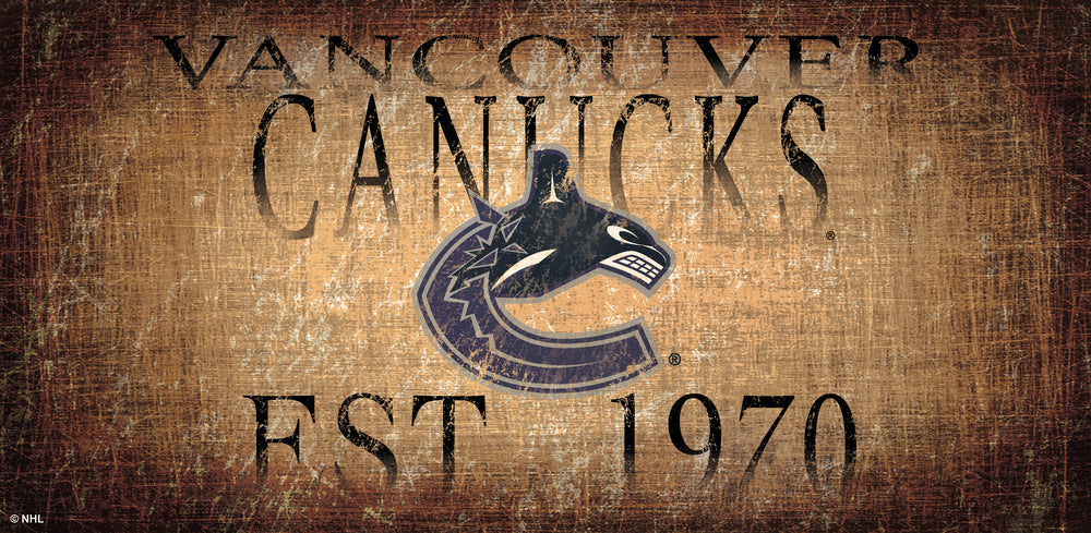 Wholesale NHL / H0746-Historic 6x12 / H0746-Vancouver Canucks