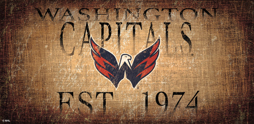 Wholesale NHL / H0746-Historic 6x12 / H0746-Washington Capitals