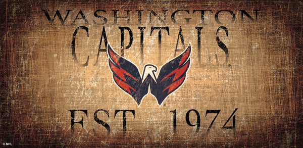 Wholesale NHL / H0746-Historic 6x12 / H0746-Washington Capitals