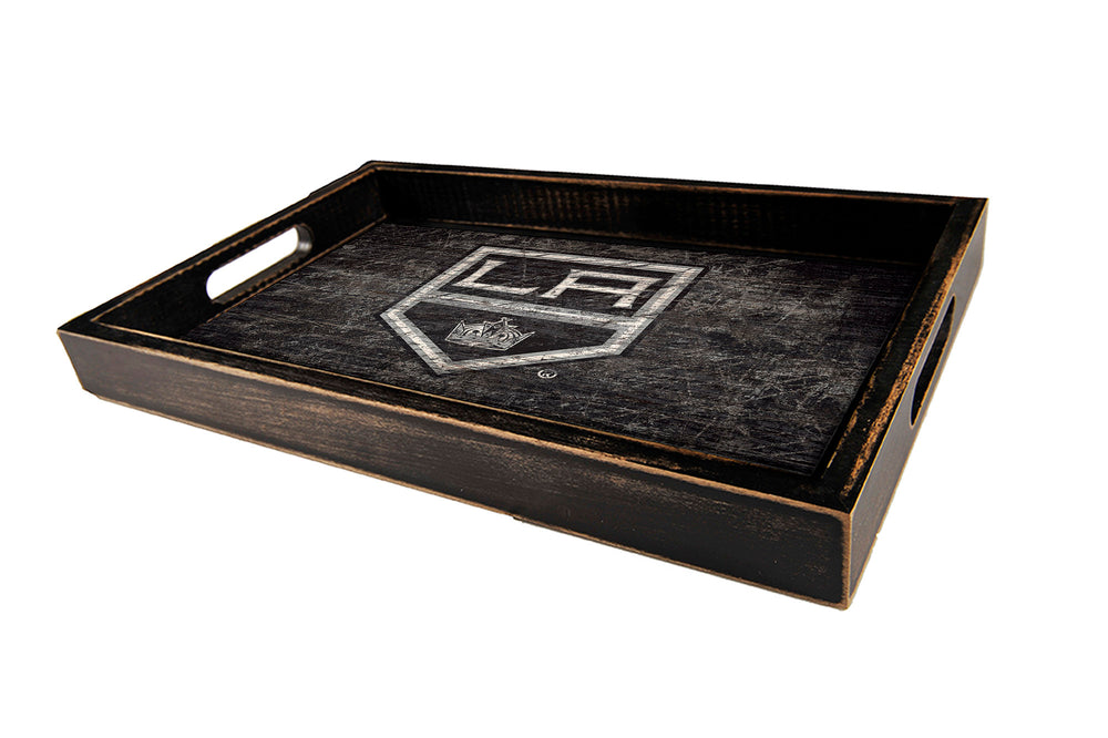 Wholesale NHL / H0760-Distressed Tray w Team Color / H0760-Los Angeles Kings