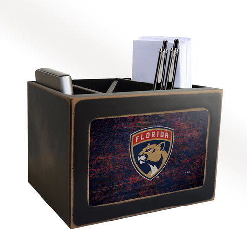 Wholesale NHL / H0767-Desktop Organizer / H0767-Florida Panthers