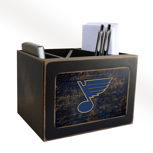 Wholesale NHL / H0767-Desktop Organizer / H0767-St. Louis Blues