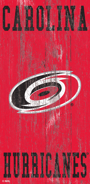 Wholesale NHL / H0786-Heritage Name 6x12 / H0786-Carolina hurricanes