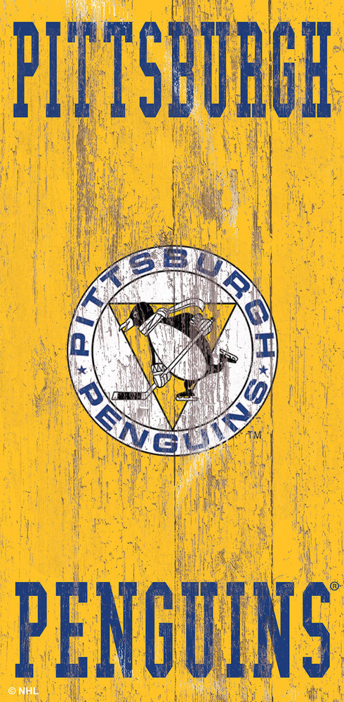 Wholesale NHL / H0786-Heritage Name 6x12 / H0786-Pittsburgh Penguins