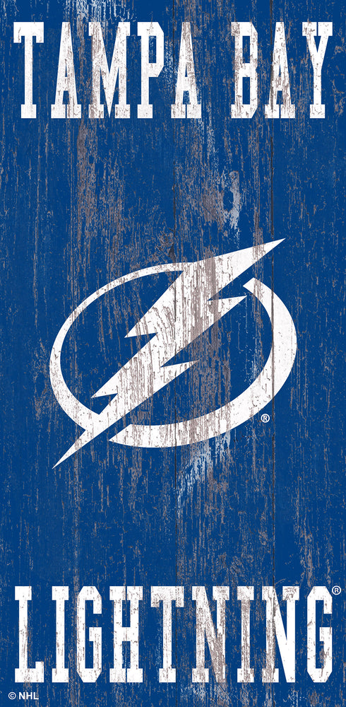 Wholesale NHL / H0786-Heritage Name 6x12 / H0786-Tampa Bay Lightning