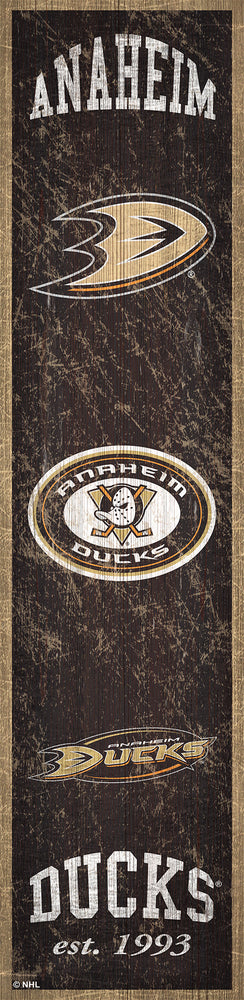 Wholesale NHL / H0787-Heritage Banner 6x24 / H0787-Anaheim Ducks