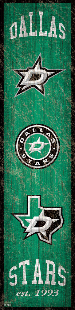 Wholesale NHL / H0787-Heritage Banner 6x24 / H0787-Dallas Stars