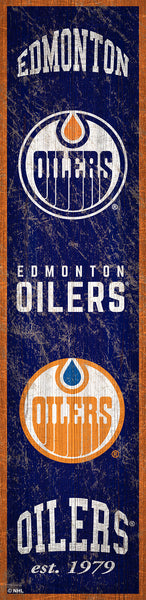 Wholesale NHL / H0787-Heritage Banner 6x24 / H0787-Edmonton Oilers