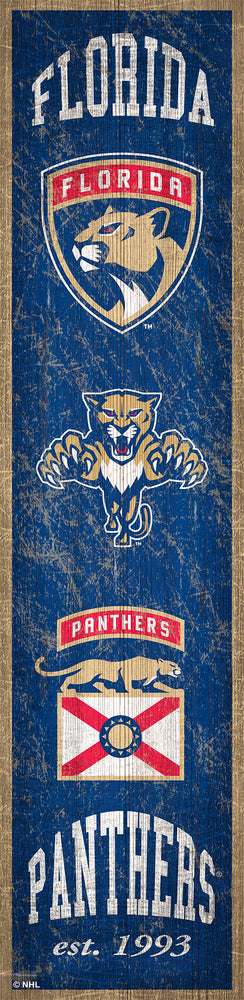 Wholesale NHL / H0787-Heritage Banner 6x24 / H0787-Florida Panthers