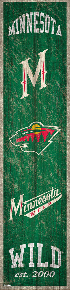 Wholesale NHL / H0787-Heritage Banner 6x24 / H0787-Minnesota Wild