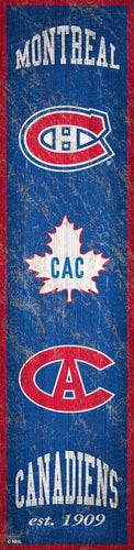 Wholesale NHL / H0787-Heritage Banner 6x24 / H0787-Montreal Canadiens