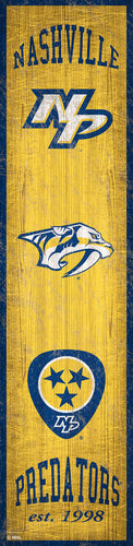 Wholesale NHL / H0787-Heritage Banner 6x24 / H0787-Nashville Predators