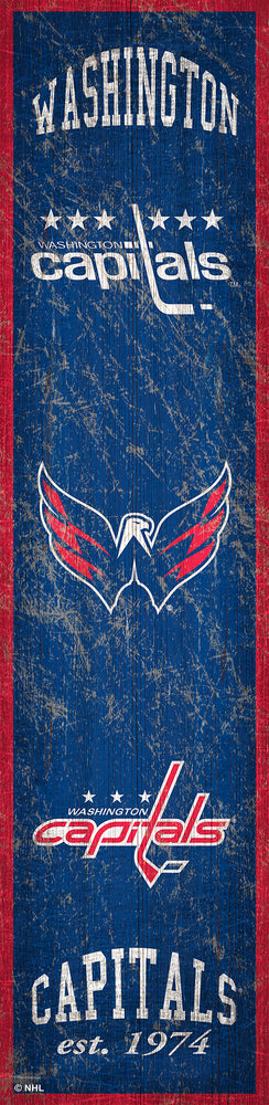 Wholesale NHL / H0787-Heritage Banner 6x24 / H0787-Washington Capitals
