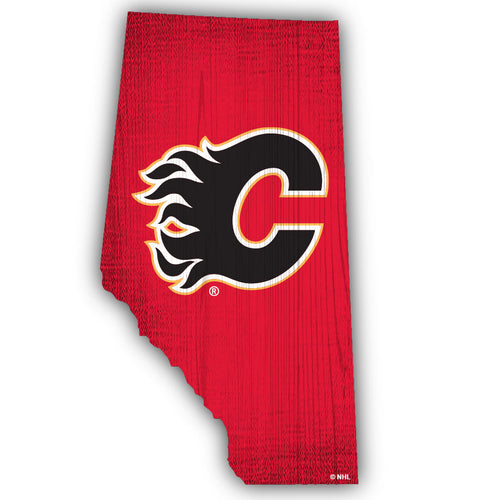 Wholesale NHL / H0838-Color States 12in / H0838-Calgary Flames