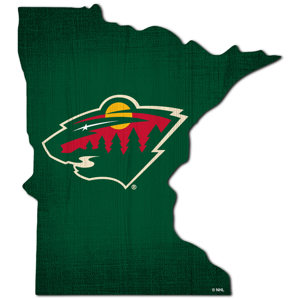 Wholesale NHL / H0838-Color States 12in / H0838-Minnesota Wild