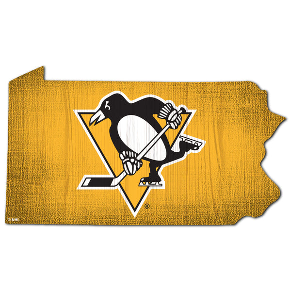 Wholesale NHL / H0838-Color States 12in / H0838-Pittsburgh Penguins