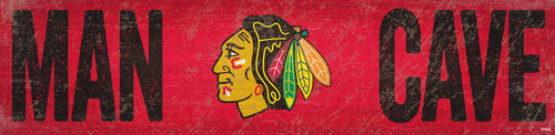Wholesale NHL / H0845-Man Cave 6x24 / H0845-Chicago Blackhawks