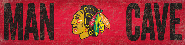 Wholesale NHL / H0845-Man Cave 6x24 / H0845-Chicago Blackhawks