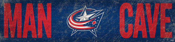 Wholesale NHL / H0845-Man Cave 6x24 / H0845-Columbus Blue Jackets