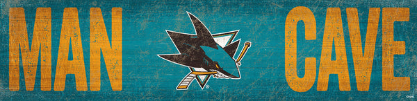 Wholesale NHL / H0845-Man Cave 6x24 / H0845-San Jose Sharks