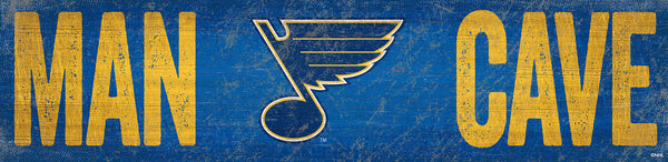 Wholesale NHL / H0845-Man Cave 6x24 / H0845-St. Louis Blues
