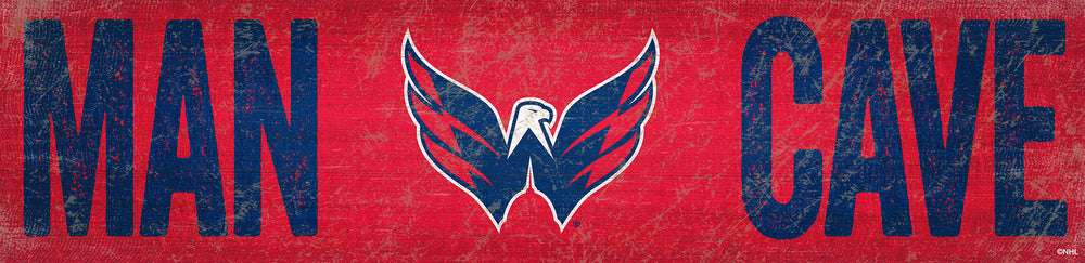 Wholesale NHL / H0845-Man Cave 6x24 / H0845-Washington Capitals