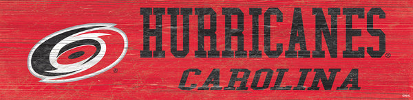 Wholesale NHL / H0846-Team Name 6x24 / H0846-Carolina Hurricanes