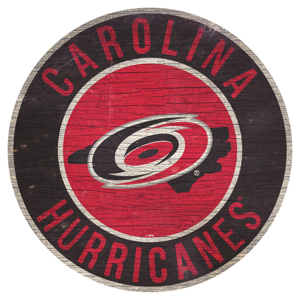 Wholesale NHL / H0866-12 in Circle with State / H0866-Carolina Hurricanes