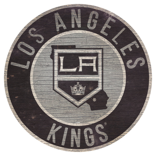Wholesale NHL / H0866-12 in Circle with State / H0866-LA Kings