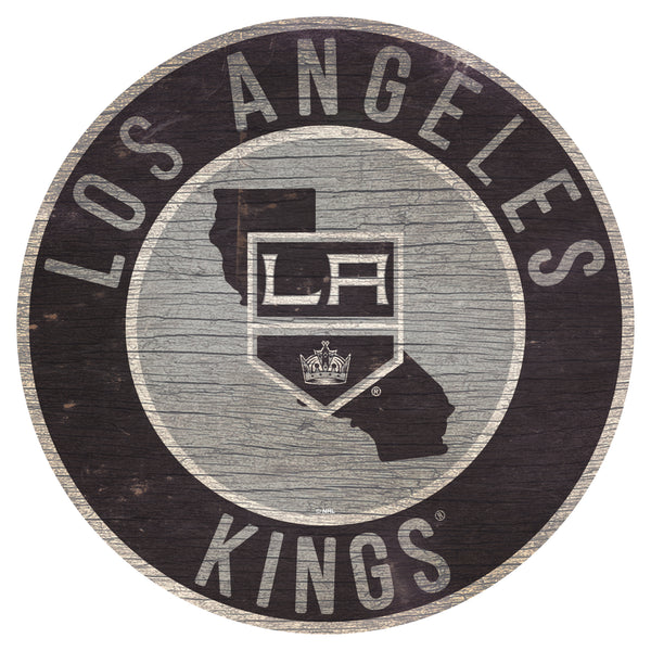 Wholesale NHL / H0866-12 in Circle with State / H0866-Los Angeles Kings