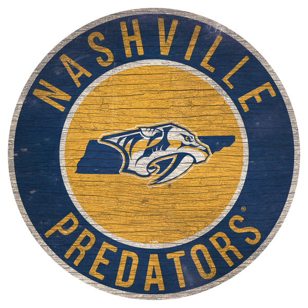 Wholesale NHL / H0866-12 in Circle with State / H0866-Nashville Predators