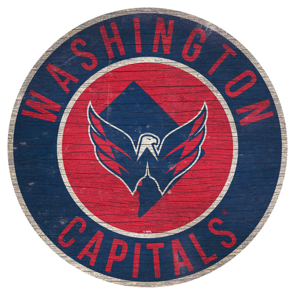 Wholesale NHL / H0866-12 in Circle with State / H0866-Washington Capitals