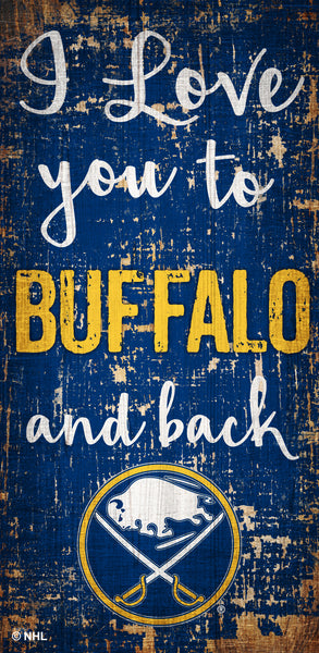 Wholesale NHL / H0868 - I love you 6x12 / H0868-Buffalo Sabres