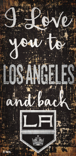Wholesale NHL / H0868 - I love you 6x12 / H0868-Los Angeles Kings