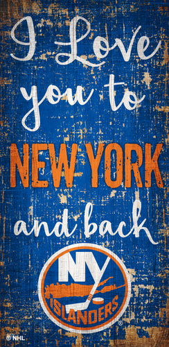 Wholesale NHL / H0868 - I love you 6x12 / H0868-New York Islanders