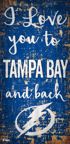 Wholesale NHL / H0868 - I love you 6x12 / H0868-Tampa Bay Lightning