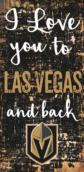 Wholesale NHL / H0868 - I love you 6x12 / H0868-Vegas Golden Knights