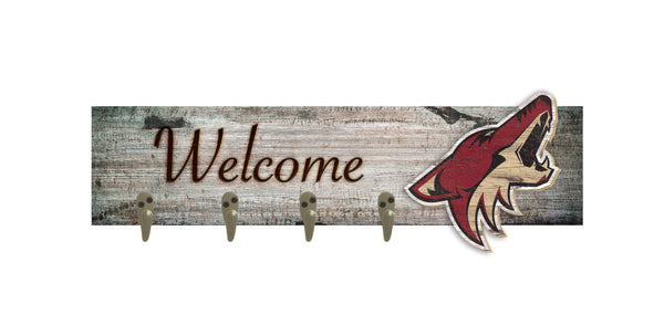 Wholesale NHL / H0873-Coat Hanger Welcome 6x24 / H0873-Arizona Coyotes