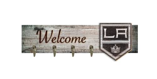 Wholesale NHL / H0873-Coat Hanger Welcome 6x24 / H0873-Los Angeles Kings