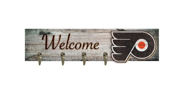 Wholesale NHL / H0873-Coat Hanger Welcome 6x24 / H0873-Philadelphia Flyers