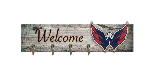 Wholesale NHL / H0873-Coat Hanger Welcome 6x24 / H0873-Washington Capitals