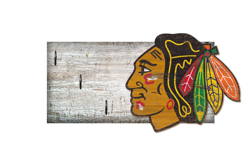 Wholesale NHL / H0878-Key Holder 6x12 / H0878-Chicago Blackhawks