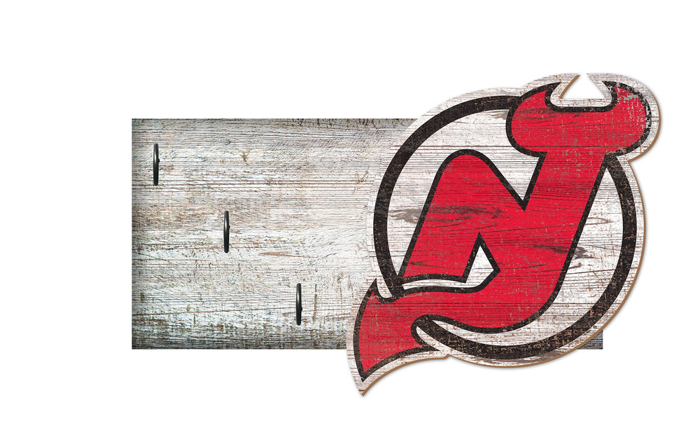 Wholesale NHL / H0878-Key Holder 6x12 / H0878-New Jersey Devils