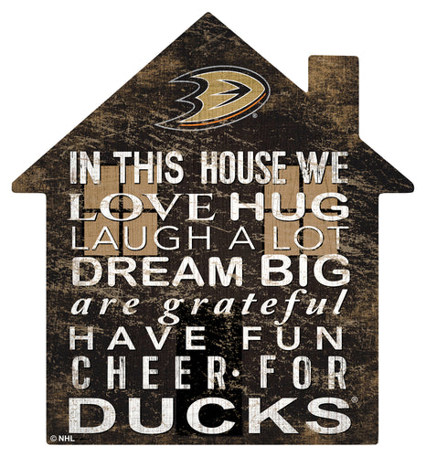 Wholesale NHL / H0880-House 12in / H0880-Anaheim Ducks