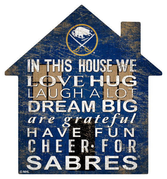 Wholesale NHL / H0880-House 12in / H0880-Buffalo Sabres