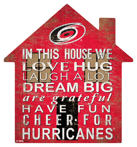 Wholesale NHL / H0880-House 12in / H0880-Carolina Hurricanes