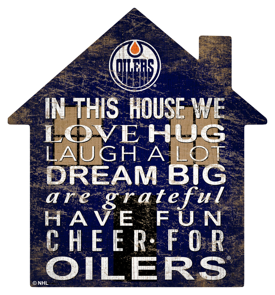 Wholesale NHL / H0880-House 12in / H0880-Edmonton Oilers