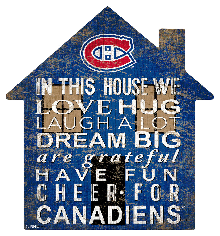 Wholesale NHL / H0880-House 12in / H0880-Montreal Canadiens