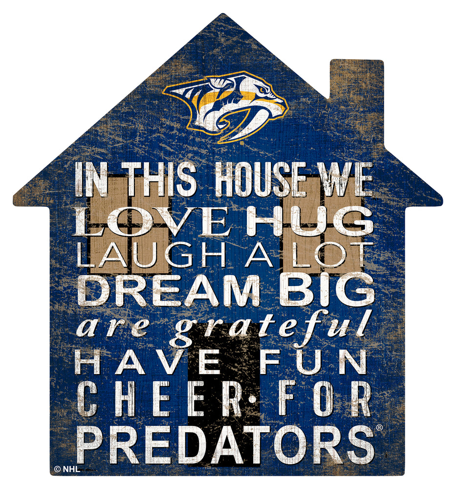 Wholesale NHL / H0880-House 12in / H0880-Nashville Predators